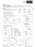 Pressure Switch Danfoss Kp6w 060 519066 133 36