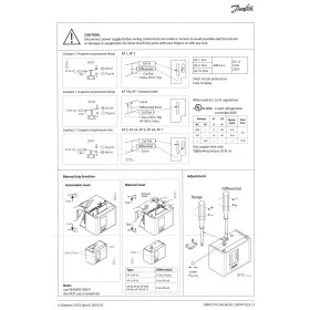 Pressure Switch Danfoss Kp6w 060 519066 133 36