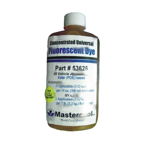 Fluorescent dye 60 ml mastercool