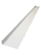 L-profile white sheet indoor 100x40mm 2-5m