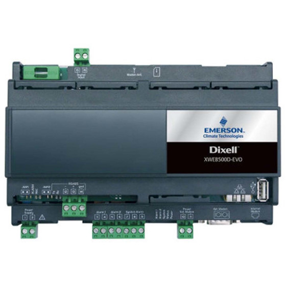 Monitoring unit din rails dixell xweb500d-36