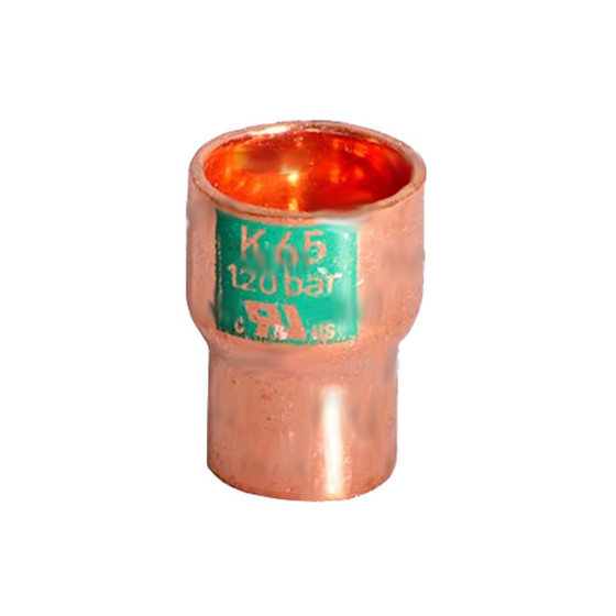 Copper fitting reducer k65 male-f 3-4 -5-8