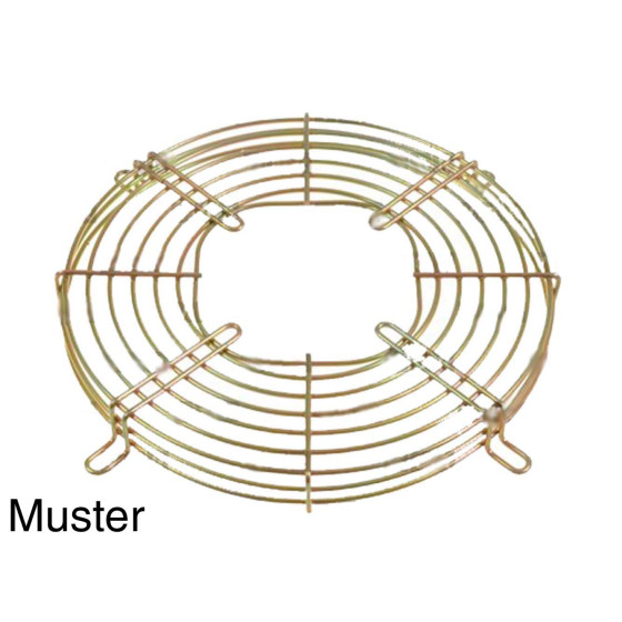 Lüftergitter mit Loch, 300 (mm), H = 25 (mm)