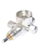 Rotalock valve 1 connection 3-8 ods