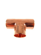 Copper tee f-f-f 42mm