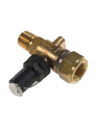 Ball shut off valve castel 3063-22